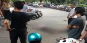 Aksi Saling Bacok karena Rebutan Lahan Parkir Terjadi di Cikokol