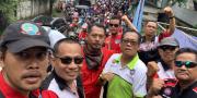 Demo Tolak Omnibus Law, Buruh Tangerang Sweeping Kawasan Industri