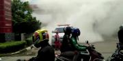 Selang BBM Masih Nyangkut di Mobil, SPBU di Pinang Kebakaran