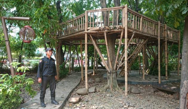 Ditutup Begini Kondisi Taman Tematik di Kota Tangerang Ditutup Begini Kondisi Taman Tematik di Kota Tangerang