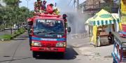 Pasukan Penjinak Api Tangsel Dikerahkan Basmi Corona