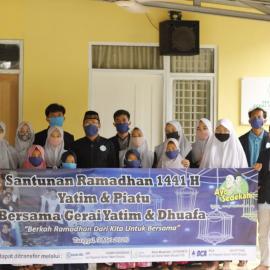 Gerai Yatim Dhuafa Berikan 500 Santunan Ramadan Di Cipondoh