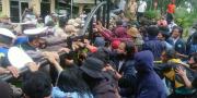 Demo Tolak UU Ciptaker di Puspemkot Tangerang, Mahasiswa Kecewa