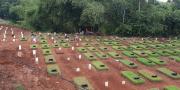 'Meledak' di Desember, Makam Khusus COVID-19 di Tangerang Selatan Penuh