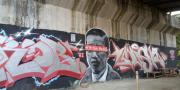 Mural 404: Not Found Presiden Jokowi di Tangerang 