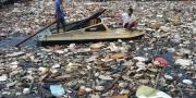Lautan Sampah di Kali Prancis Dadap Tangerang Sampai Capai 70 Ton