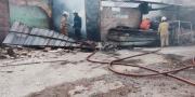 Pabrik Helm PT Yabes Motor di Sepatan Tangerang Terbakar