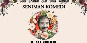 Komedian Ali Nurdin Sahabat Doyok & Kadir Meninggal, Rumah Duka di Cipondoh Tangerang