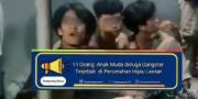 11 Gangster Ditangkap di Panongan Tangerang
