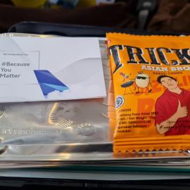 Snack di Pesawat Garuda Bergambar Kaesang Bikin Gaduh, Produsen: Kami Akan Tukar