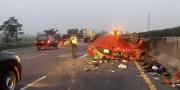 Pagi Ini Kecelakaan Beruntun Terjadi di Tol Tangerang-Merak
