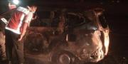 Satu Mobil Tabrakan hingga Terbakar di Tol Tangerang-Merak, Sopir Luka-luka