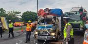 Kecelakaan Beruntun 3 Truk di Tol Tangerang-Merak, 1 Tewas 1 Luka