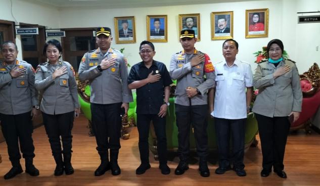 Kapolres Metro Tangerang Kota Baru Silaturahmi, DPRD Siap Sinergi Kuatkan Kamtibmas