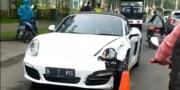  Pengemudi Porsche Jadi Tersangka usai Tabrak Pengendara Vario di Alam Sutera Tangerang, Tapi Tidak Ditahan