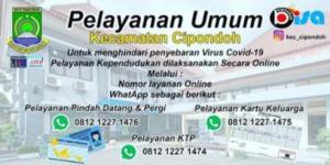 Sistem Pendaftaraan Pelayanan Online di Kecamatan Cipondoh Tangerang&#160;