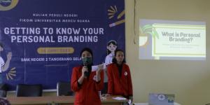 Membantu Siswa SMK dalam Personal Branding, Mahasiswa Mercu Buktikan di Tangsel&#160;&#160;
