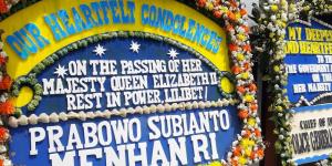 Kirim Karangan Bunga, Menhan Prabowo Sebut Nama Kecil Ratu Elizabeth II