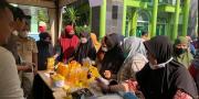 Penerima BLT di Kota Tangerang Serbu Bazar Sembako Murah